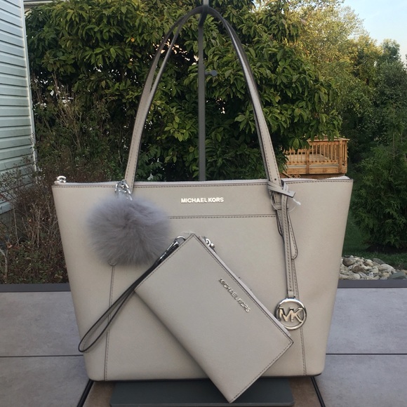 Michael Kors Handbags - NWT 3PCS Michael Kors Ciara Tote Wallet Charms